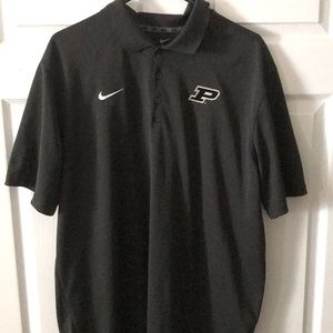 Nike Men’s drifit Purdue Boilermakers golf polo